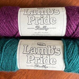 Lamb's Pride Bulky Yarn - TWO Skeins